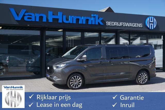 Ford TRANSIT CUSTOM Tourneo 320L 2.5 PHEV 233PK Titanium X PRIJS INCL. BPM Luxe 8 Zits, Leder, 19" LM, B&O, Elek. Schuifeur, Pano, Trekhaak!! NR. TR2