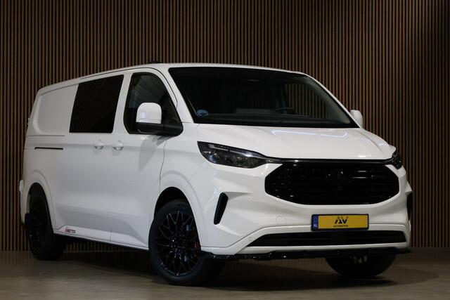 Ford TRANSIT CUSTOM 2.0 TDCI L2H1 DC | DUBBEL CABINE | CARPLAY | NAVIGATIE | CAMERA | PDC V+A | TREKHAAK | LEDEREN BEKLEDING | EURO 6 | BPM VRIJ | 6-ZITTER | DEALER ONDERHOUDEN
