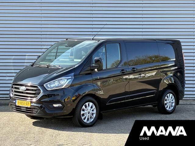 Ford TRANSIT CUSTOM 300 2.0 TDCI L1H1 Limited DC Automaat Trekhaak Camera Airco Stoelverwarming Voorruitverwarming