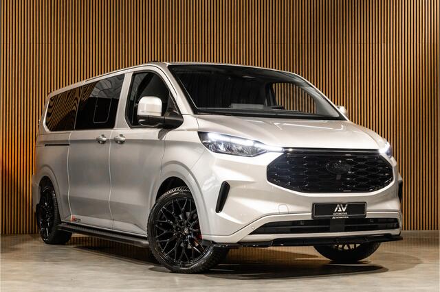 Ford TRANSIT CUSTOM 300 2.0 TDCI L2H1 Limited DC | BPM VRIJ | Dubbel Cabine | Elec schuifdeuren | ACC | Blind Spot | 360 Camera | CarPlay | Navigatie | Stoelverwarming | 5-Zitter | BPM Vrij