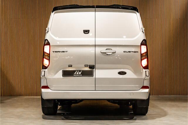 Ford TRANSIT CUSTOM 300 2.0 TDCI L2H1 Limited DC | BPM VRIJ | Dubbel Cabine | Elec schuifdeuren | ACC | Blind Spot | 360 Camera | CarPlay | Navigatie | Stoelverwarming | 5-Zitter | BPM Vrij
