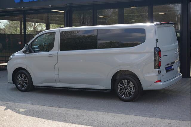 Ford TRANSIT CUSTOM 320L 2.5 PHEV 233PK Dubbel Cabine JWR Edition PRIJS INCL. BPM !! 13" Navi, Adap. Cruise, Camera, 18" LM, Trekhaak!! NR. HYBDCG
