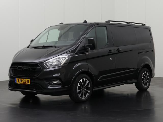 Ford TRANSIT CUSTOM 2.0TDCI 185PK Automaat Dubbele Cabine Sport DC | Multimedia | Camera | Leder | Led | 2x Schuifdeur | Trekhaak