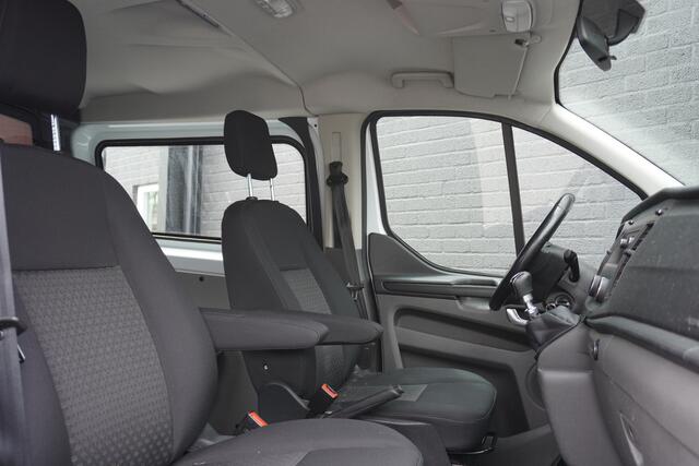 Ford TRANSIT CUSTOM 2.0 TDCI Dubbele Cabine EURO 6 - Airco - Cruise - PDC - ¤ 13.900,- Excl.