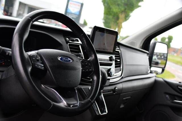 Ford TRANSIT CUSTOM 300 2.0 TDCI L2H1 Limited DC PB Edition Cruise, Camera, Carplay, LED, 2 x Schuifdeur, Stoelverwarming, 170pk, Trekhaak, NAVI, Uniek!