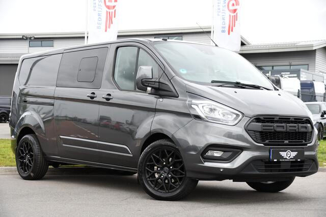 Ford TRANSIT CUSTOM 300 2.0 TDCI L2H1 Limited DC PB Edition Cruise, Camera, Carplay, LED, 2 x Schuifdeur, Stoelverwarming, 170pk, Trekhaak, NAVI, Uniek!