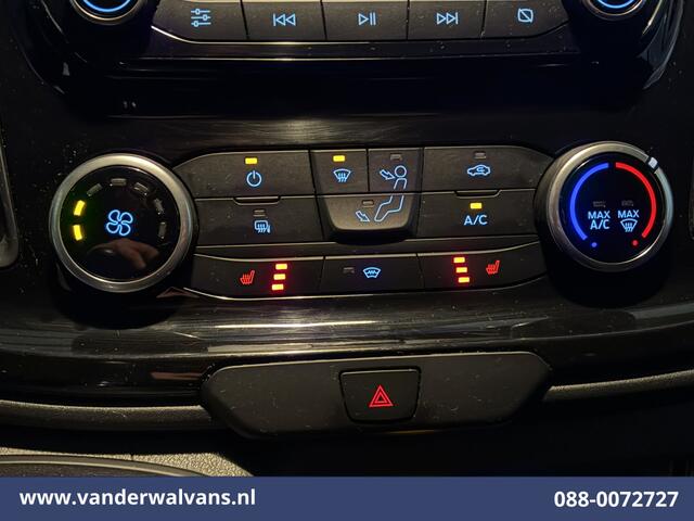 Ford TRANSIT CUSTOM 2.0 TDCI 131pk L2H1 Trail Edition Euro6 Airco | Imperiaal | Camera | Navigatie | 2800kg Trekhaak | LED Apple Carplay, Cruisecontrol, Stoelverwarming, Verwarmde voorruit, Leder, LM velgen, Parkeersensoren, Bijrijdersbank