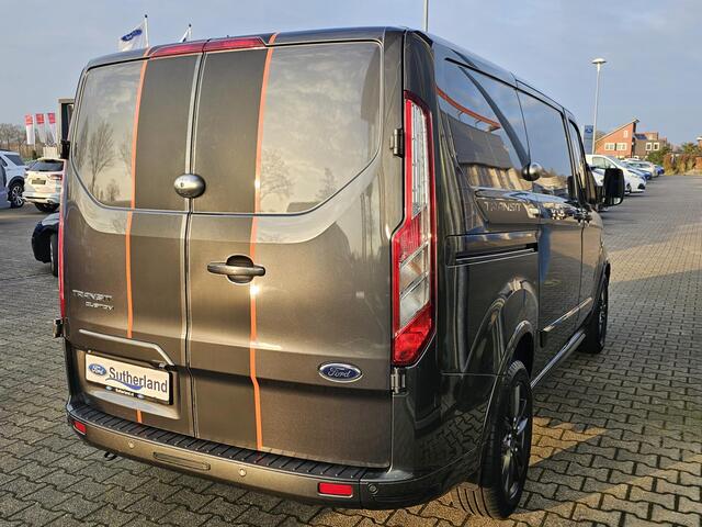Ford TRANSIT CUSTOM 320 2.0 TDCI L1H1 Sport | 185pk Automaat| Bi-Xenon | Achteruitrijcamera | Stoel + Voorruit verwarming | 3 zits | Verlengde Fabrieksgarantie t/m 02/2027
