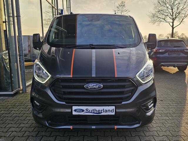 Ford TRANSIT CUSTOM 320 2.0 TDCI L1H1 Sport | 185pk Automaat| Bi-Xenon | Achteruitrijcamera | Stoel + Voorruit verwarming | 3 zits | Verlengde Fabrieksgarantie t/m 02/2027