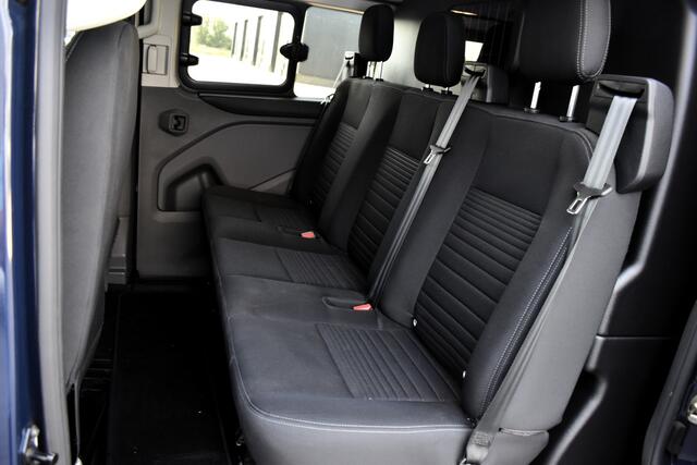 Ford TRANSIT CUSTOM 320 2.0 TDCI L2H1 Limited DC 2x ZIJDEUR - CARPLAY - KLIMA - CRUISE - PDC V+A