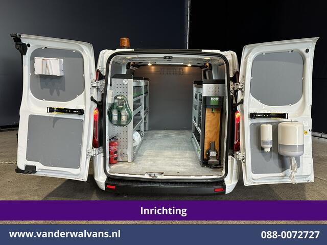 Ford TRANSIT CUSTOM 2.0 TDCI 131pk L2H1 Inrichting Euro6 Airco | LED | Cruisecontrol | Stoelverwarming Verwarmde voorruit, Parkeersensoren, Bijrijdersbank, 2800kg trekvermogen
