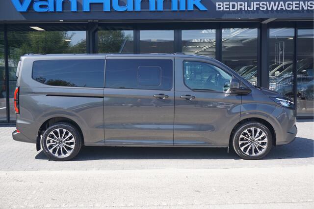 Ford TRANSIT CUSTOM Tourneo 340L 2.5 PHEV 233PK Dubbel Cabine PRIJS INCL. BPM Leder, 19" LM, B&O, Elek. Schuifeur, Pano, Trekhaak!! NR. TR7