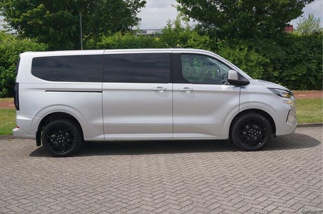 Ford TRANSIT CUSTOM Tourneo 340L 2.5 PHEV 233PK Titanium X PRIJS INCL. BPM Leder, 19" LM, B&O, Pano, Elec. Schuifdeur, Trekhaak!! NR. TR8