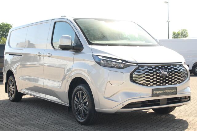 Ford TRANSIT CUSTOM E-Transit 340 L2H1 Limited | 71 kWh | 160kW/218pk | L+R Schuifdeur | Stoel + Stuurverwarming | Camera | Carplay/Android | Cruise | Lease 753,- p/m