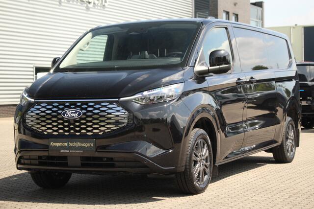 Ford TRANSIT CUSTOM E-Transit 340 L2H1 Limited | 71 kWh | 160kW/218pk | L+R Schuifdeur | Stoel + Stuurverwarming | Camera | Carplay/Android | Cruise | Lease 753,- p/m