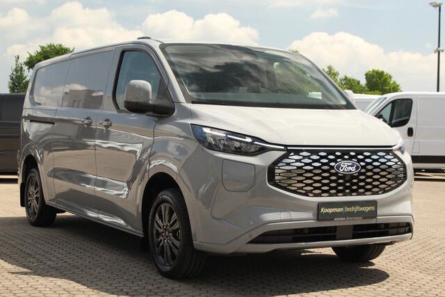 Ford TRANSIT CUSTOM E-Transit 340 L2H1 Limited | 71 kWh | 160kW/218pk | L+R Schuifdeur | Stoel + Stuurverwarming | Camera | Carplay/Android | Cruise | Lease 753,- p/m