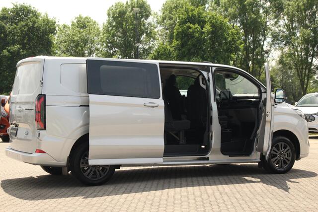 Ford TRANSIT CUSTOM E-Transit 320 L2H1 Limited DC | 71 kWh | Stoel + Stuurverwarming | Camera | Carplay/Android | Cruise | Lease 806,- p/m