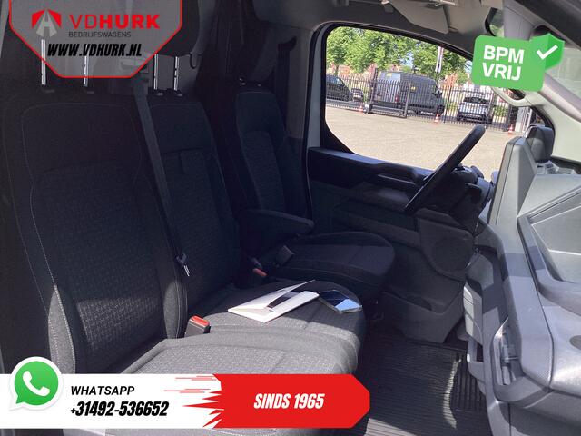 Ford TRANSIT CUSTOM E-Transit L2 330 km WLTP Garantie t/m 2028/ LED/ Snellader/ Standkachel/ Stoelverw./ Stuurverw./ Carplay/ Camera/ PDC/ Climate/ Cruise