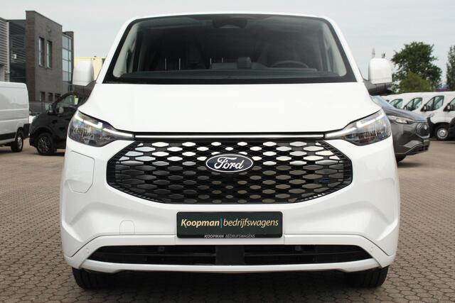 Ford TRANSIT CUSTOM E-Transit 340 L2H1 Limited | 71 kWh | 160kW/218pk | Driver Assist | Adap. Cruise | Camera | Carplay/Android | Lease 771,- p/m
