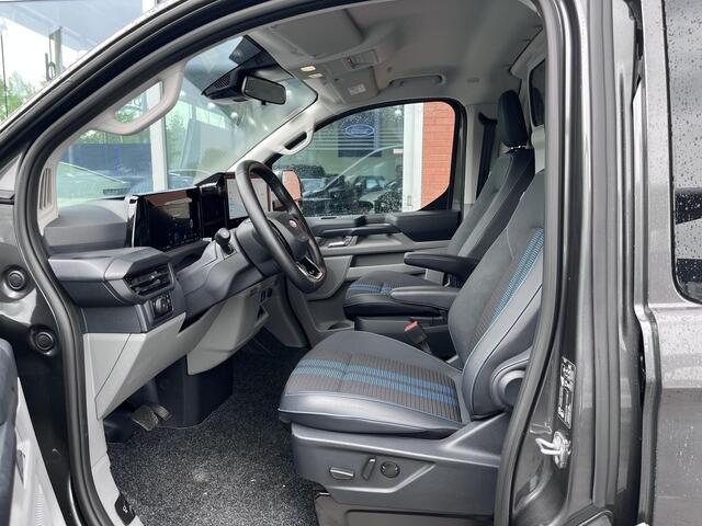 Ford TRANSIT CUSTOM 320 2.5 PHEV L2H1 Sport DC 233pk Incl BTW en BPM | Dubbele Cabine | Stoelverwarming | Achteruitrijcamera | Achterklep