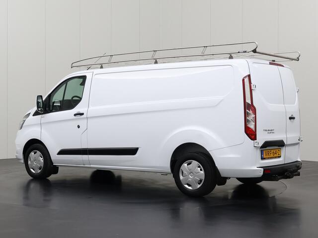 Ford TRANSIT CUSTOM 2.0TDCI 130PK Lang Imperiaal | Trekhaak | Multimedia | Camera | Airco | Cruise | 3-Zits