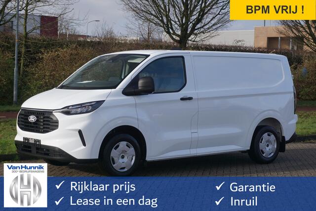 Ford TRANSIT CUSTOM 280S 136PK Trend BPM VRIJ!! 13" Scherm Apple CP / Android A. Cam, Trekhaak!! NR. J304*