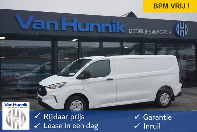 Ford TRANSIT CUSTOM 320L 136PK Trend BPM VRIJ!! Apple CP/ Android A, Camera, BOTT Inrichting!! NR. J822*