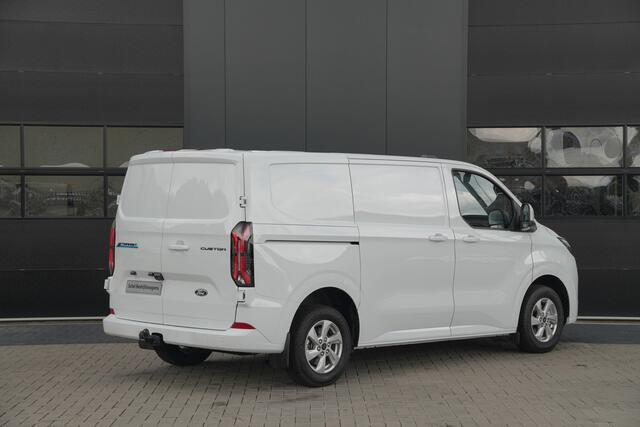 Ford TRANSIT CUSTOM E-Transit 320 L1H1 Limited 71 kWh 218pk - 2x Schuifdeur - Trekhaak - Camera - Carplay - Rijklaar