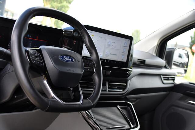 Ford TRANSIT CUSTOM 300 2.0 TDCI L2H1 Black Edition Full Options! Adaptieve Cruise, Virtual, Camera, LED, Carplay, 170pk, Trekhaak, Stuurverwarming, Automaat, Stoelverwarming, Uniek!