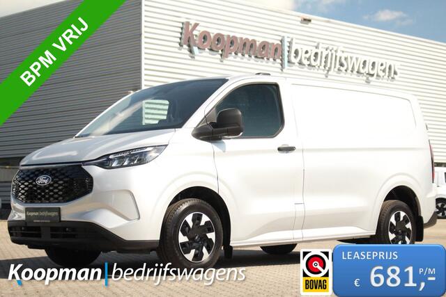 Ford TRANSIT CUSTOM E-Transit 320 L1H1 Trend | 71 kWh | 160kW/218pk | Stoelverwarming | Camera | Carplay/Android | Cruise | Lease 681,- p/m
