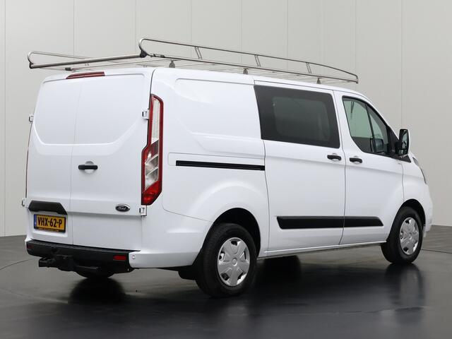 Ford TRANSIT CUSTOM 2.0TDCI Imperiaal | Trekhaak | Euro 6 | Airco | Cruie | 3-Zits | Betimmering