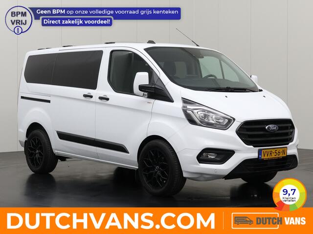 Ford TRANSIT CUSTOM 2.0TDCI 130PK Dubbele Cabine | 6-Persoons | Navigatie | Camera | Airco | Cruise | Trekhaak