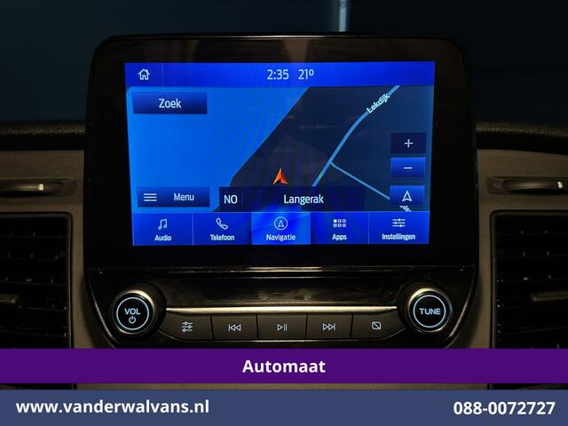 Ford TRANSIT CUSTOM 2.0 TDCI 130pk Automaat L1H1 Euro6 Airco | Camera | LED | Navigatie | Cruisecontrol Verwarmde Voorruit, Parkeersensoren, Bijrijdersbank