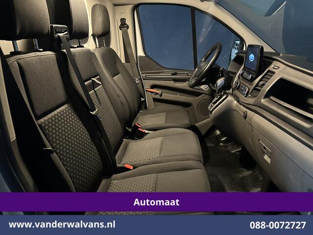 Ford TRANSIT CUSTOM 2.0 TDCI 130pk Automaat L1H1 Euro6 Airco | Camera | LED | Navigatie | Cruisecontrol Verwarmde Voorruit, Parkeersensoren, Bijrijdersbank