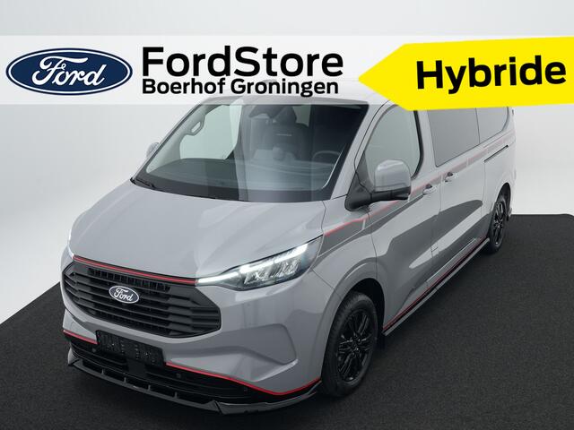 Ford TRANSIT CUSTOM 320 2.5 PHEV L2H1 Grey Platinum DC | 360 graden camera | Navigatie | Stoel- en stuurverwarming |