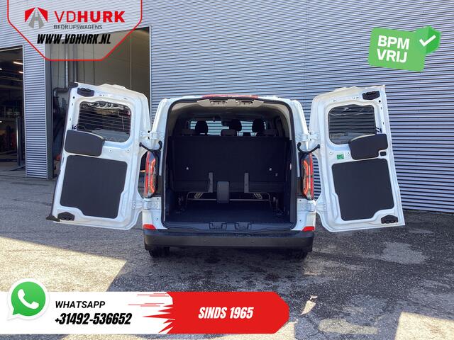 Ford TRANSIT CUSTOM E-Transit Kombi Trend 71kWh 360 km WLTP LED/Standkachel/ Stoelverw./ Stuurverw./ Carplay/ 9 P/ 9 Persoons/ Climate/ Camera/ PDC/ Cruise