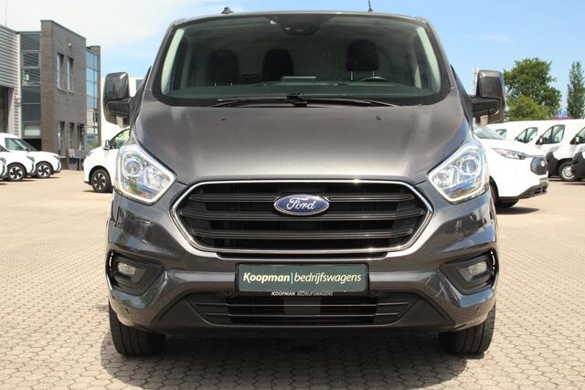 Ford TRANSIT CUSTOM 300 2.0TDCI 130pk L2H1 Limited | Camera | Cruise | Trekhaak | Carplay/Android | Lease 396,- p/m