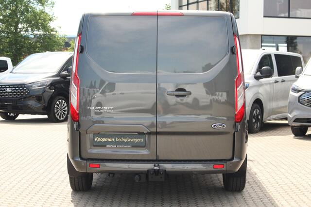 Ford TRANSIT CUSTOM 300 2.0TDCI 130pk L2H1 Limited | Camera | Cruise | Trekhaak | Carplay/Android | Lease 396,- p/m