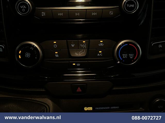 Ford TRANSIT CUSTOM 2.0 TDCI 170pk L1H1 Euro6 Airco | Camera | LED | Apple Carplay | Cruisecontrol | Raptor grill | Leder Android Auto, LM velgen, Verwarmde voorruit, Parkeersensoren, Bijrijdersbank