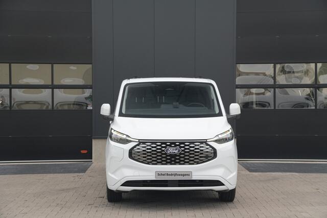 Ford TRANSIT CUSTOM E-Transit 320 L2H1 Limited 71 kWh 218pk - LED - Carplay - Stoelverwarming - Keyless - Cruise - Rijklaar
