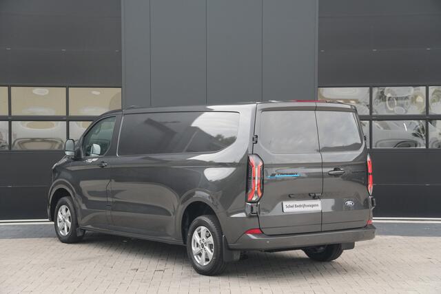 Ford TRANSIT CUSTOM E-Transit 320 L2H1 Limited 71 kWh 218pk - 1+1 stoel - Stoelverwarming - Carplay - Camera - LED - Rijklaar