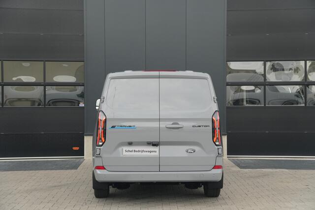 Ford TRANSIT CUSTOM E-Transit 320 L2H1 Limited 71 kWh 218pk - Elek Trekhaak - LED - Carplay - Stoelverwarming - Keyless - Cruise - Rijklaar