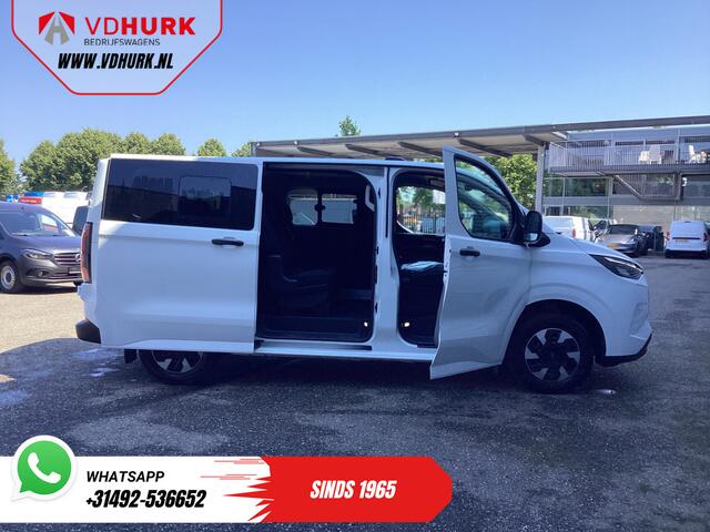 Ford TRANSIT CUSTOM E-Transit Kombi Trend 71kWh 360 km WLTP LED/Standkachel/ Stoelverw./ Stuurverw./ Carplay/ 9 P/ 9 Persoons/ Climate/ Camera/ PDC/ Cruise