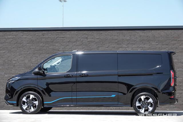 Ford TRANSIT CUSTOM E-Transit L2H1 218Pk Aut. | Elektrisch | Sport 340 | 2xSchuifdeur | 360° Camera | B&O Sound | 19''