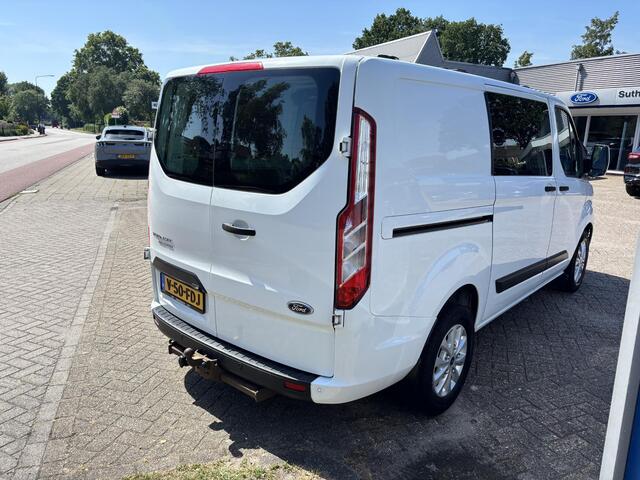 Ford TRANSIT CUSTOM 300 2.0 TDCI L1H1 Trend 130pk Automaat | Trekhaak | Carplay & Android Auto | 3 zits | Achteruitrijcamera | Cruise control | Stoelverwarming