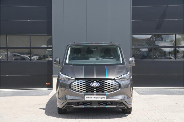 Ford TRANSIT CUSTOM E-Transit 320 L2H1 Sport 71 kWh 218pk2x Schuif - Stoel/Stuurverwarming - Cruise - Keyless - Rijklaar