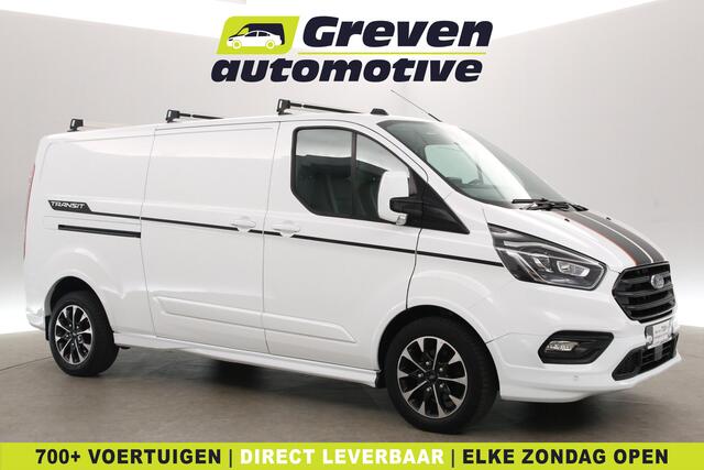 Ford TRANSIT CUSTOM 2.0 TDCI L1H1 Sport 185PK | Automaat | Airco | Cruise | Camera | Carplay | 3 Zits | 2xSchuifdeur | Trekhaak