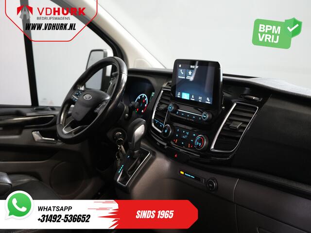 Ford TRANSIT CUSTOM Sport 2.0 TDCI Aut. 170 pk L2 DB-Riem VV/ Carplay/ Alarm III/ Stoelverw./ Navi/ Airco/ Camera/ Cruise/ PDC/ Trekhaak