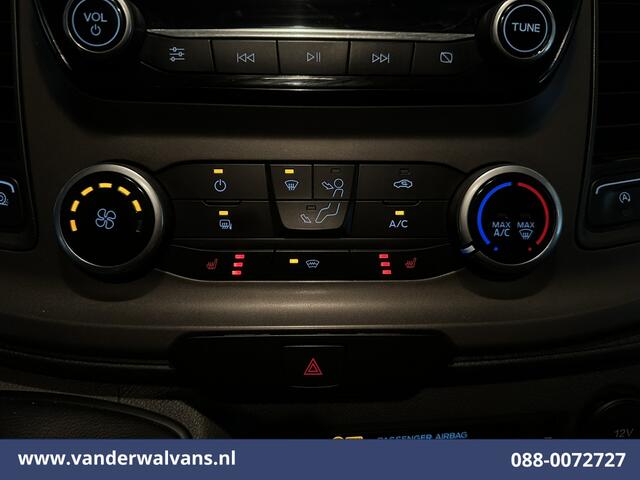 Ford TRANSIT CUSTOM 2.0 TDCI 105pk L2H1 Euro6 Airco | Camera | Apple Carplay | Cruisecontrol | LED | Stoelverwarming Verwamde voorruit, Android Auto, Parkeersensoren, Bijrijdersbank, 2800kg trekvermogen