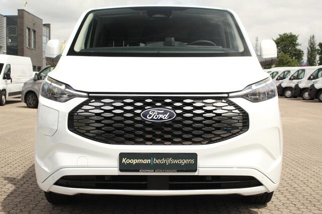 Ford TRANSIT CUSTOM E-Transit 320 L1H1 Kombi | 9 persoons | Limited | 71kWh | 100kW/136pk | Trekgewicht 2300kg | Camera | Carplay/Android | Cruise | Lease 771,- p/m